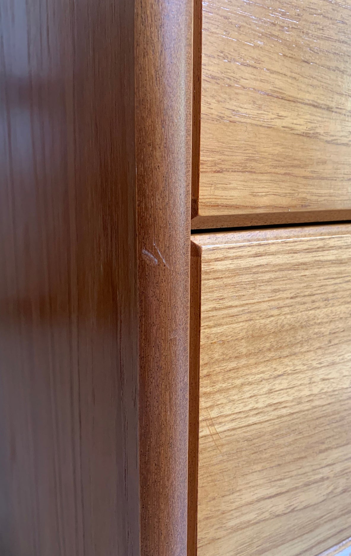 Mid Century Modern Teak Bureau / Desk / Chest of Drawers by Nathan