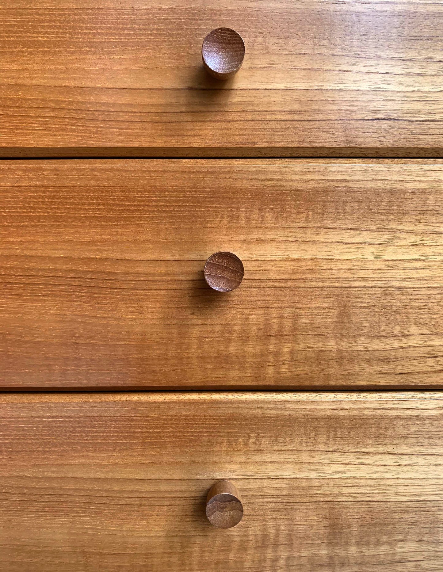 Mid Century Modern Teak Bureau / Desk / Chest of Drawers by Nathan