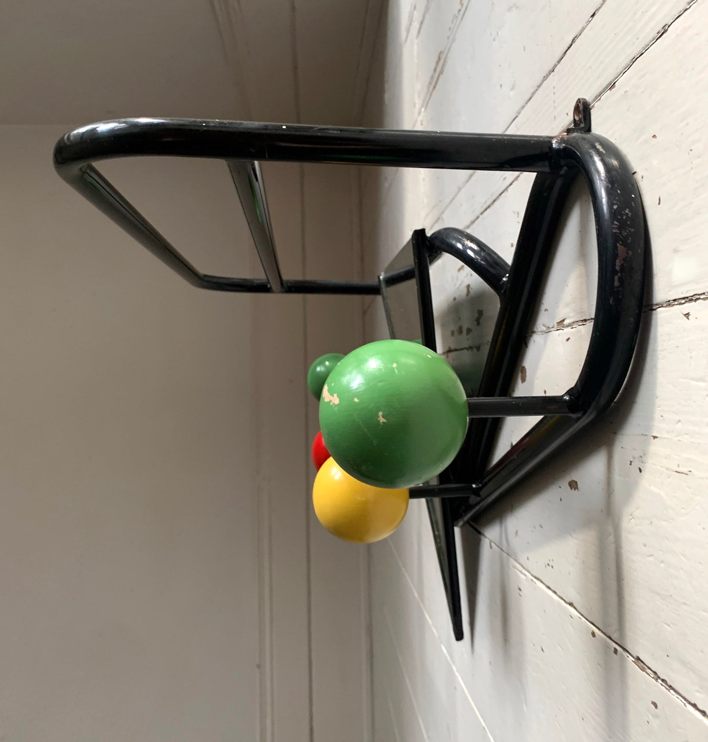 Roger Feraud Sputnik/Atomic Wall Rack & Coat Hook With Mirror 1950s/60s