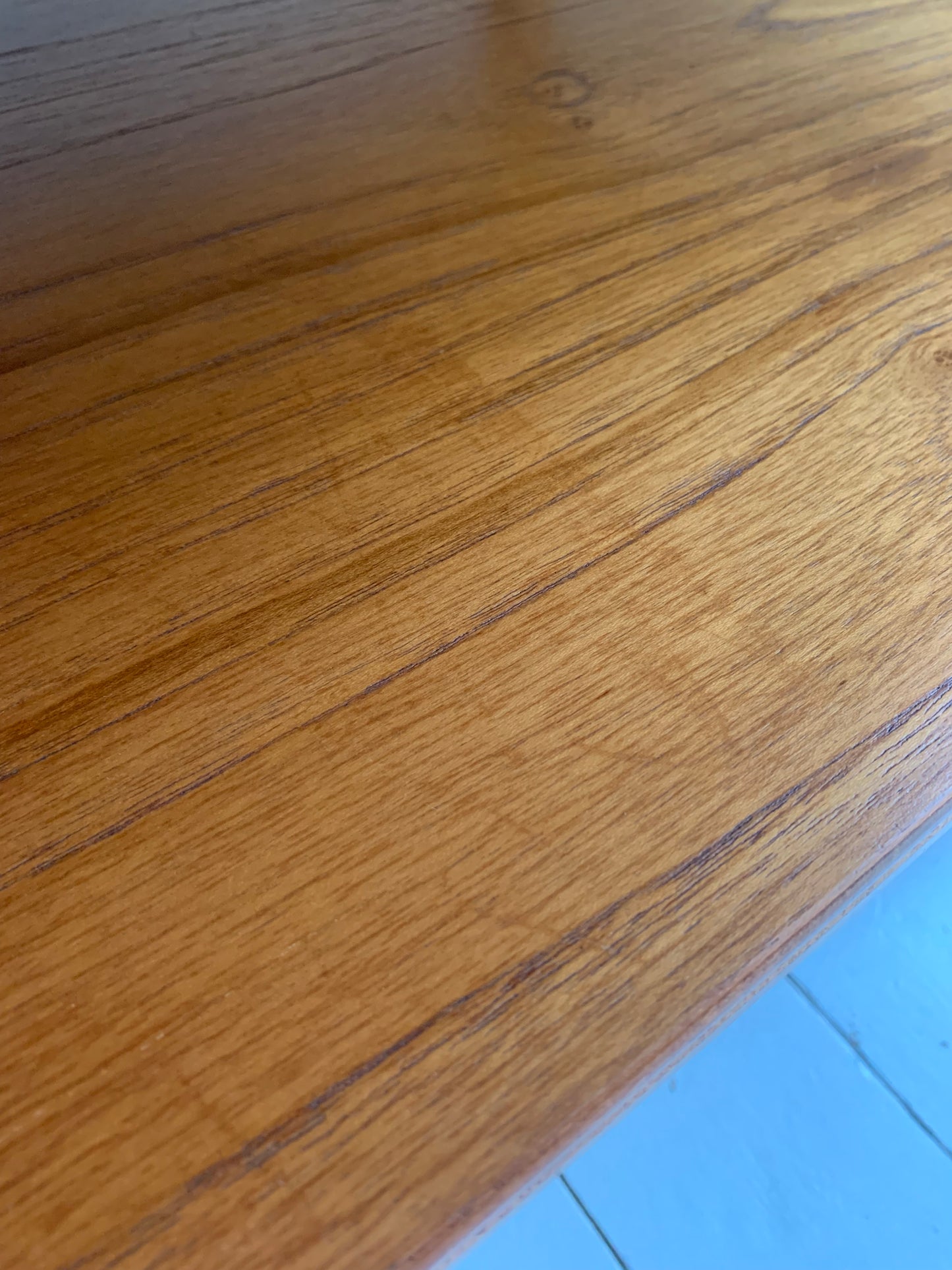 Vintage Mid Century Modern Teak Two Tier Trolley Table on Castors