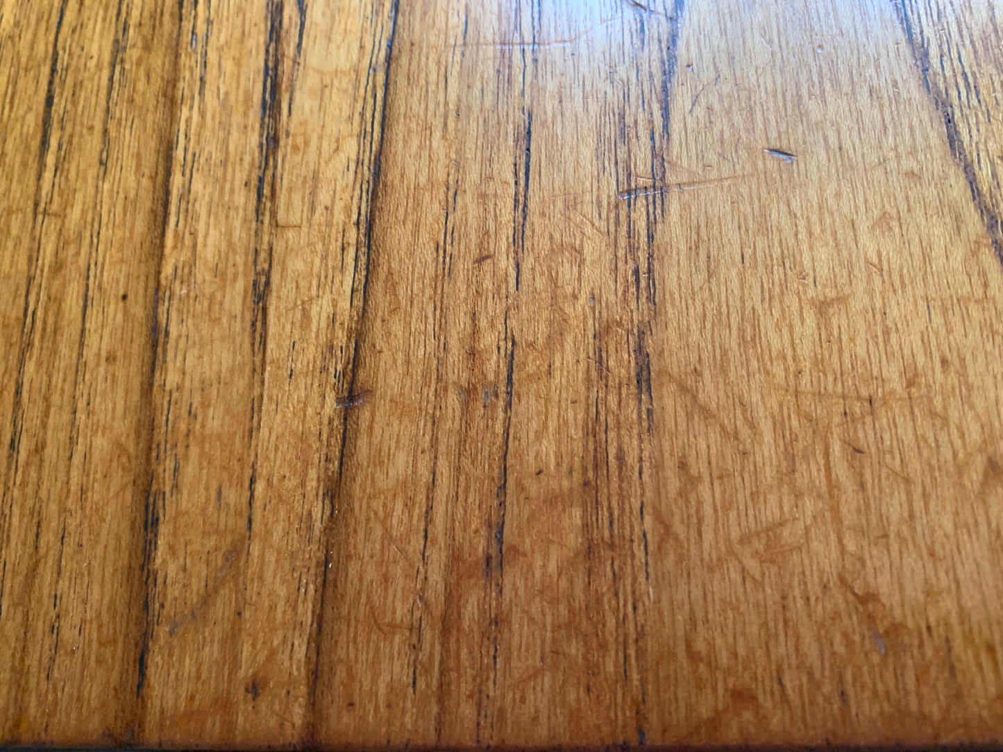 Vintage Mid Century Modern Teak Two Tier Trolley Table on Castors