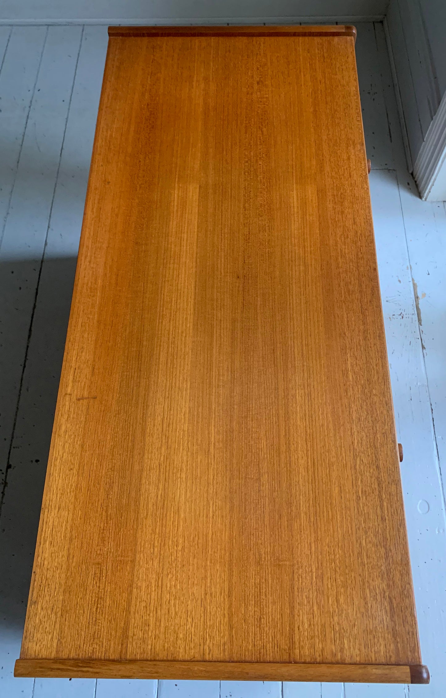 Mid Century Nathan Squares Teak Side Board, Cupboard, Media Cabinet
