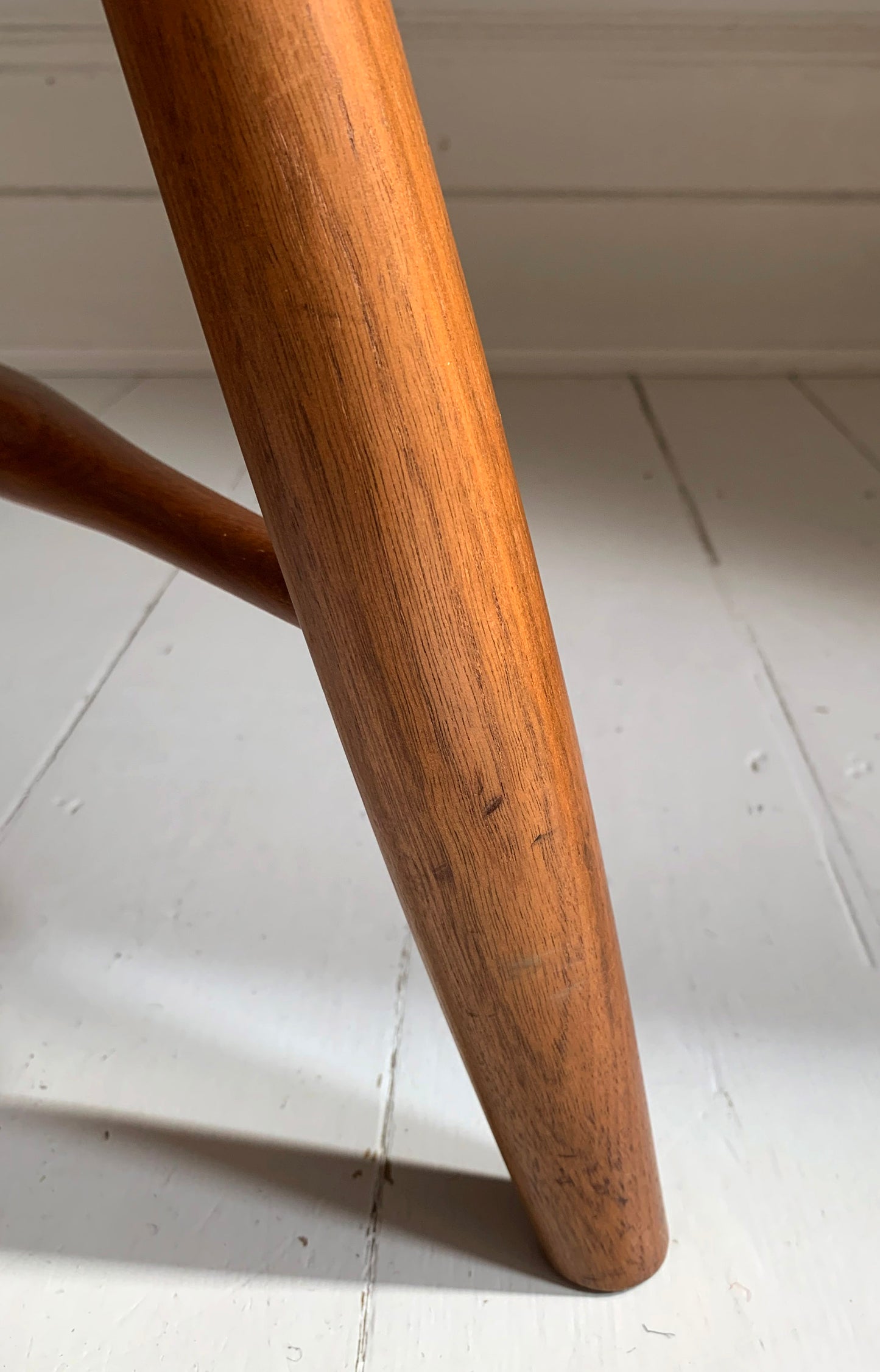 PP 550 Peacock Chair, Timber Frame, Papercord Upholstery, Excellent Condition