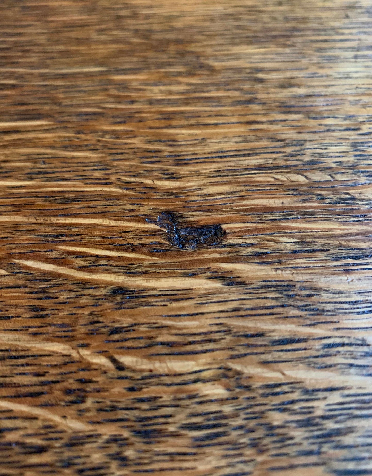 Pair of Antique Edwardian Oak Barley Twist Tall Side Tables w/ Pie Crust Edging