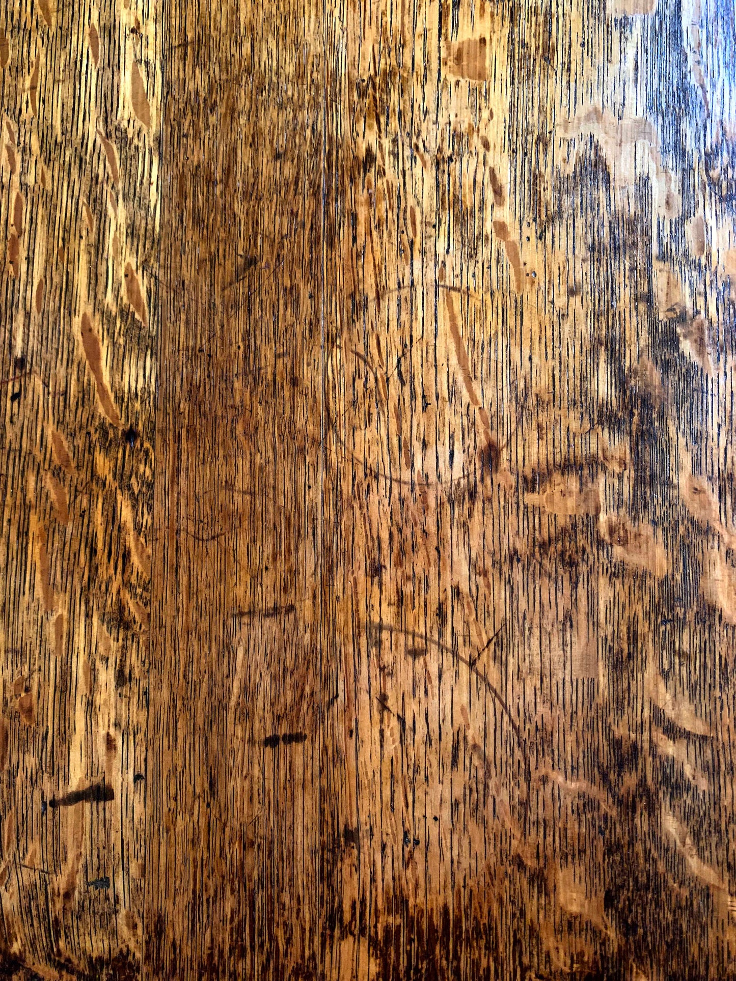 Pair of Antique Edwardian Oak Barley Twist Tall Side Tables w/ Pie Crust Edging