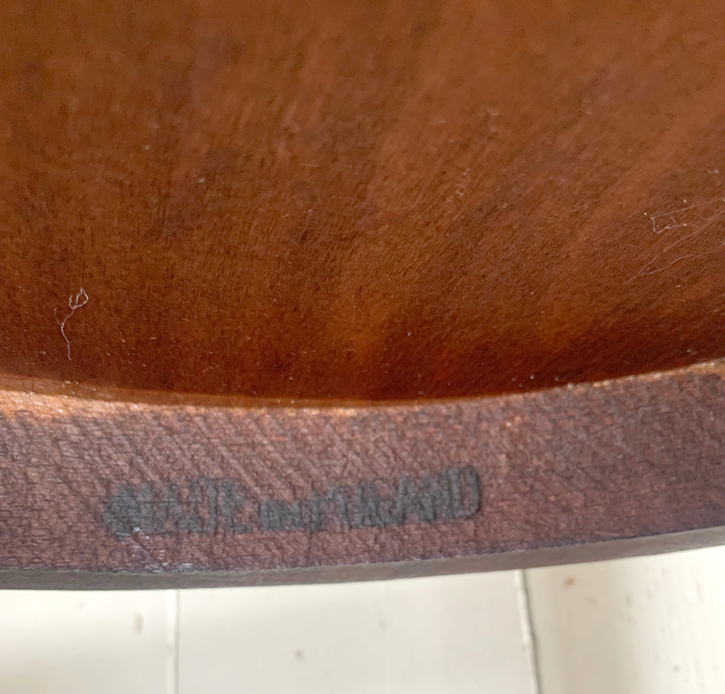 A Pair of Crocodile Embossed Bentwood Cafe / Dining Chairs, a rare find