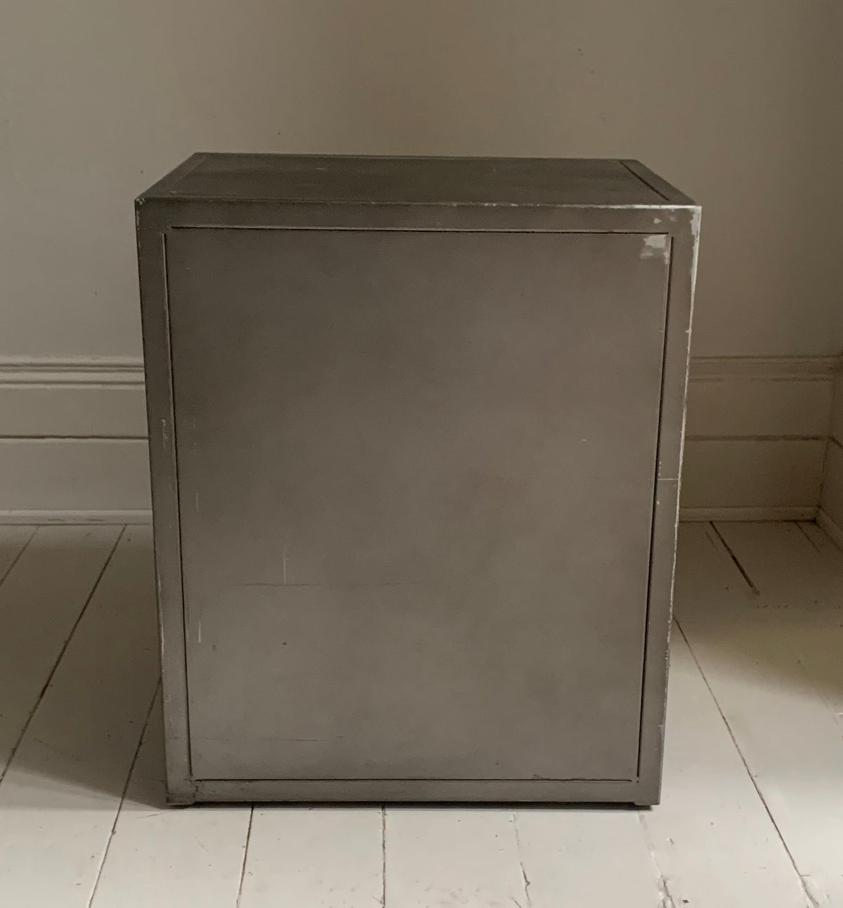 Pair of Vintage Mixed Metal Night Stands / Chest of Drawers / Office Storage