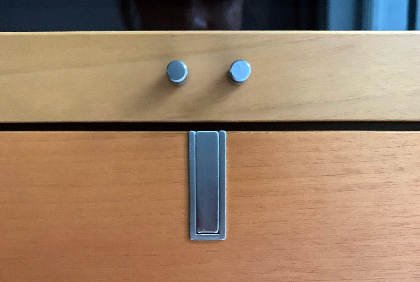 Large Six Drawer Chest / Drawers with Top Display Drawer; attributed to Poliform