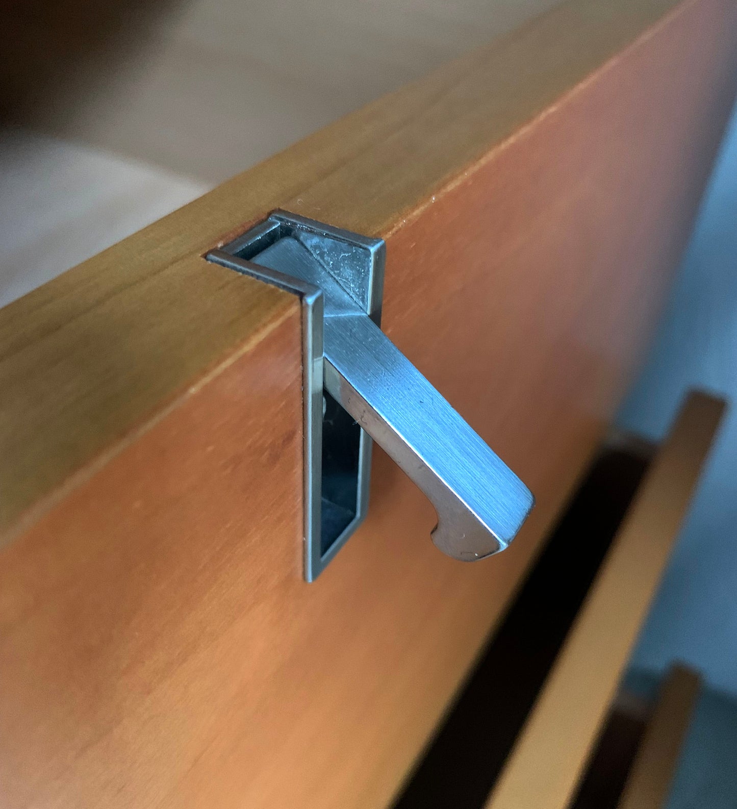 Large Six Drawer Chest / Drawers with Top Display Drawer; attributed to Poliform