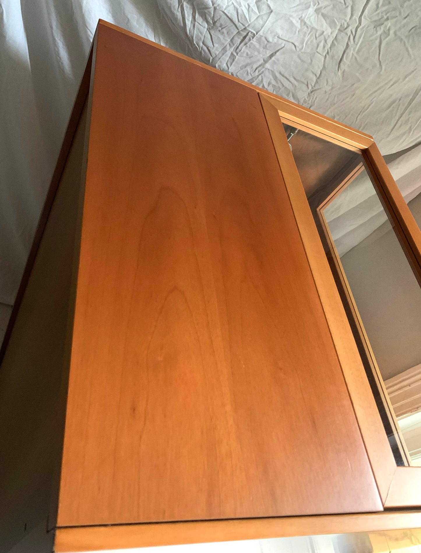 Large Six Drawer Chest / Drawers with Top Display Drawer; attributed to Poliform