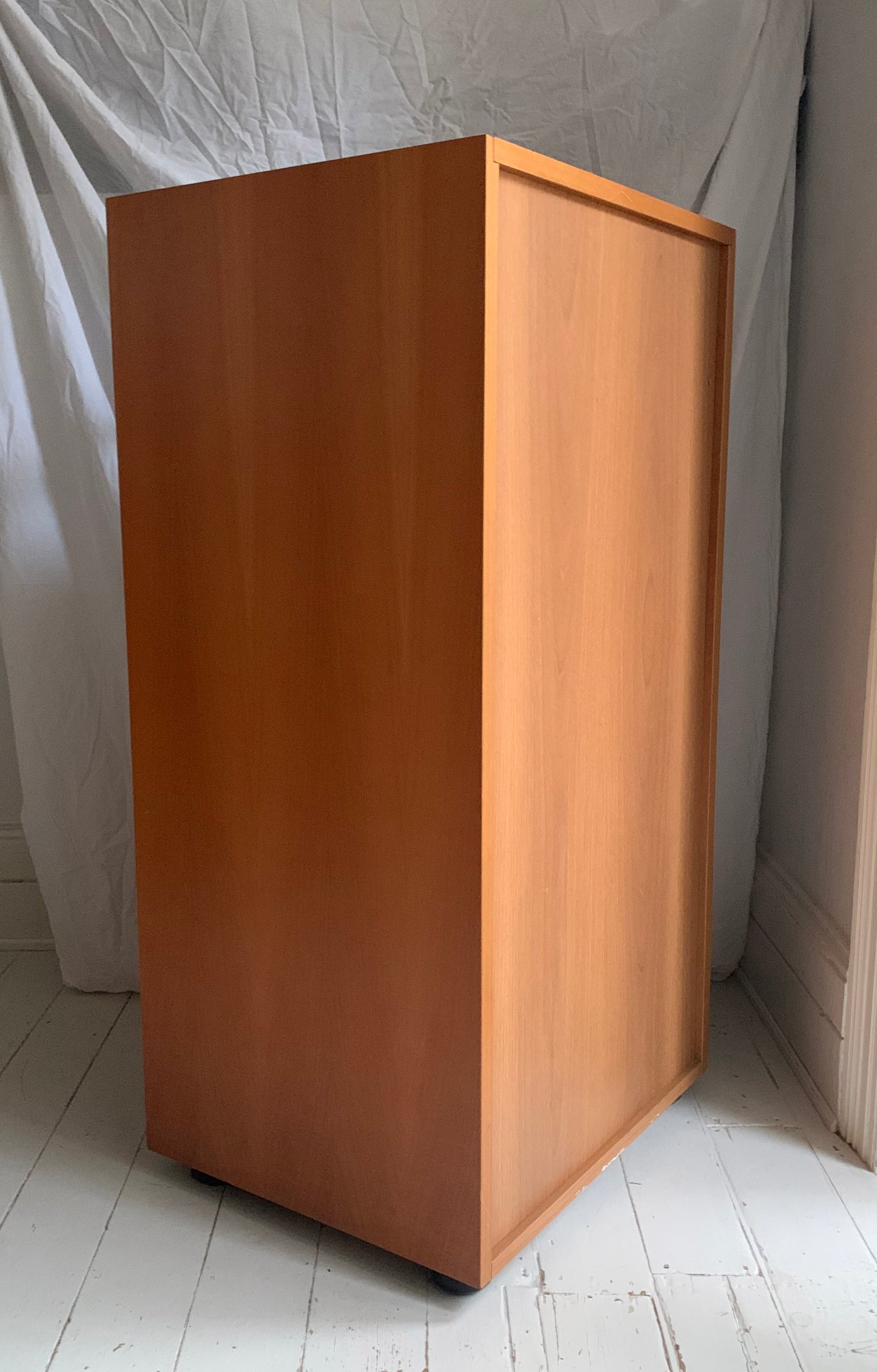 Large Six Drawer Chest / Drawers with Top Display Drawer; attributed to Poliform