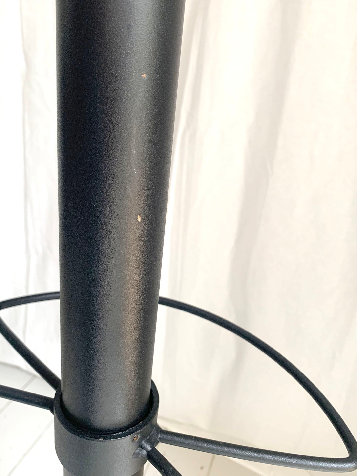 Sputnik / Atomic Style Black Cast Iron Coat & Umbrella Stand #2
