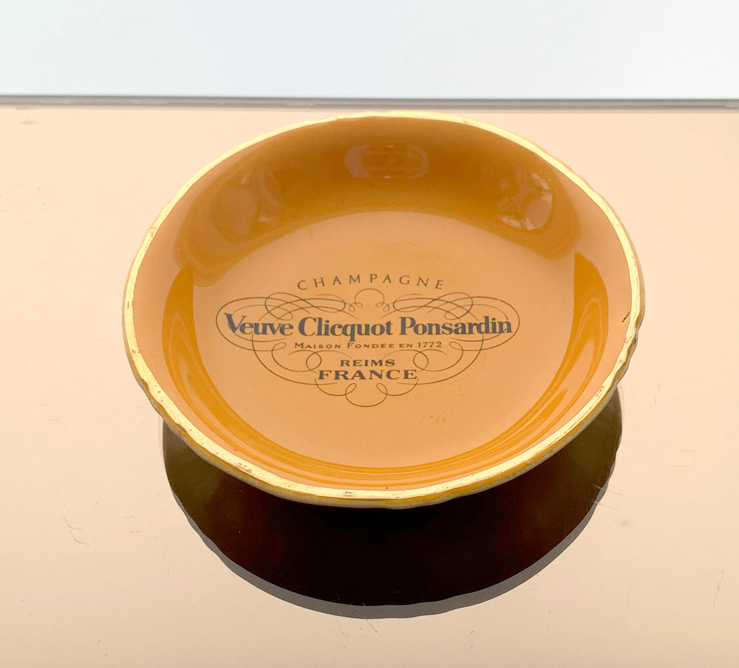 Veuve Clicquot Ponsardin Small Trinket Dish / Coaster / Ashtray