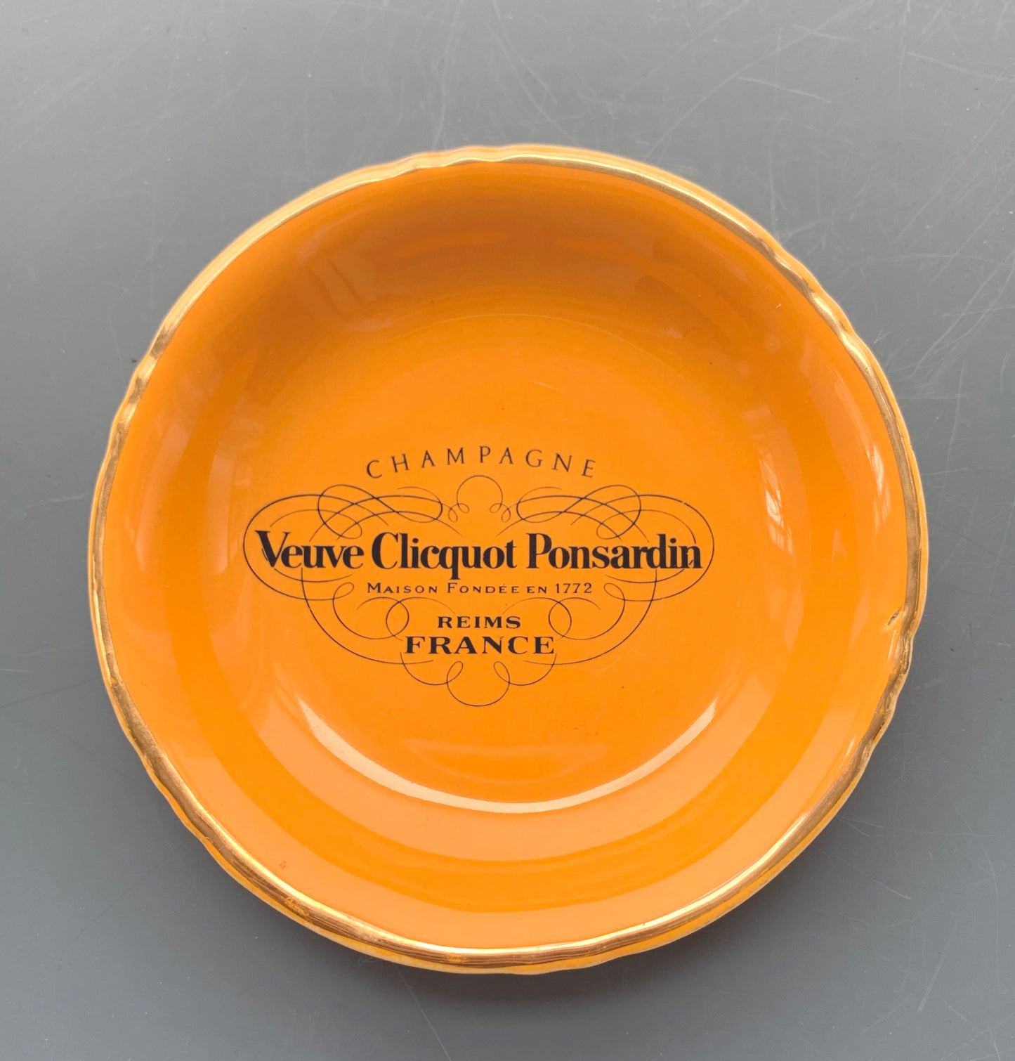 Veuve Clicquot Ponsardin Small Trinket Dish / Coaster / Ashtray