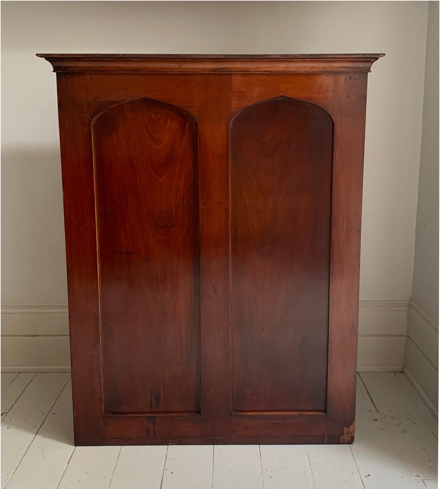 Victorian Mahogany Display Bookcase Apothecary Lockable Cabinet w/ Glazed Door