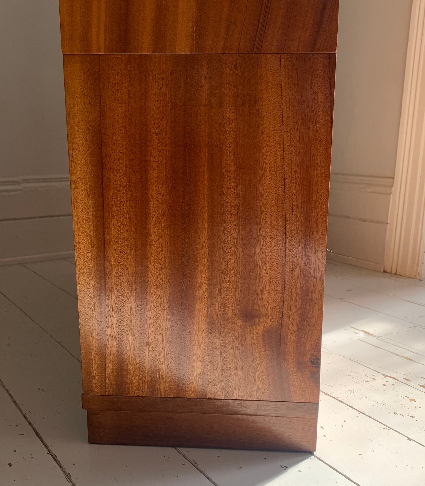 Vintage 1930s Modular Stacking Bookcase with Glazed Sliding Doors / Barristers