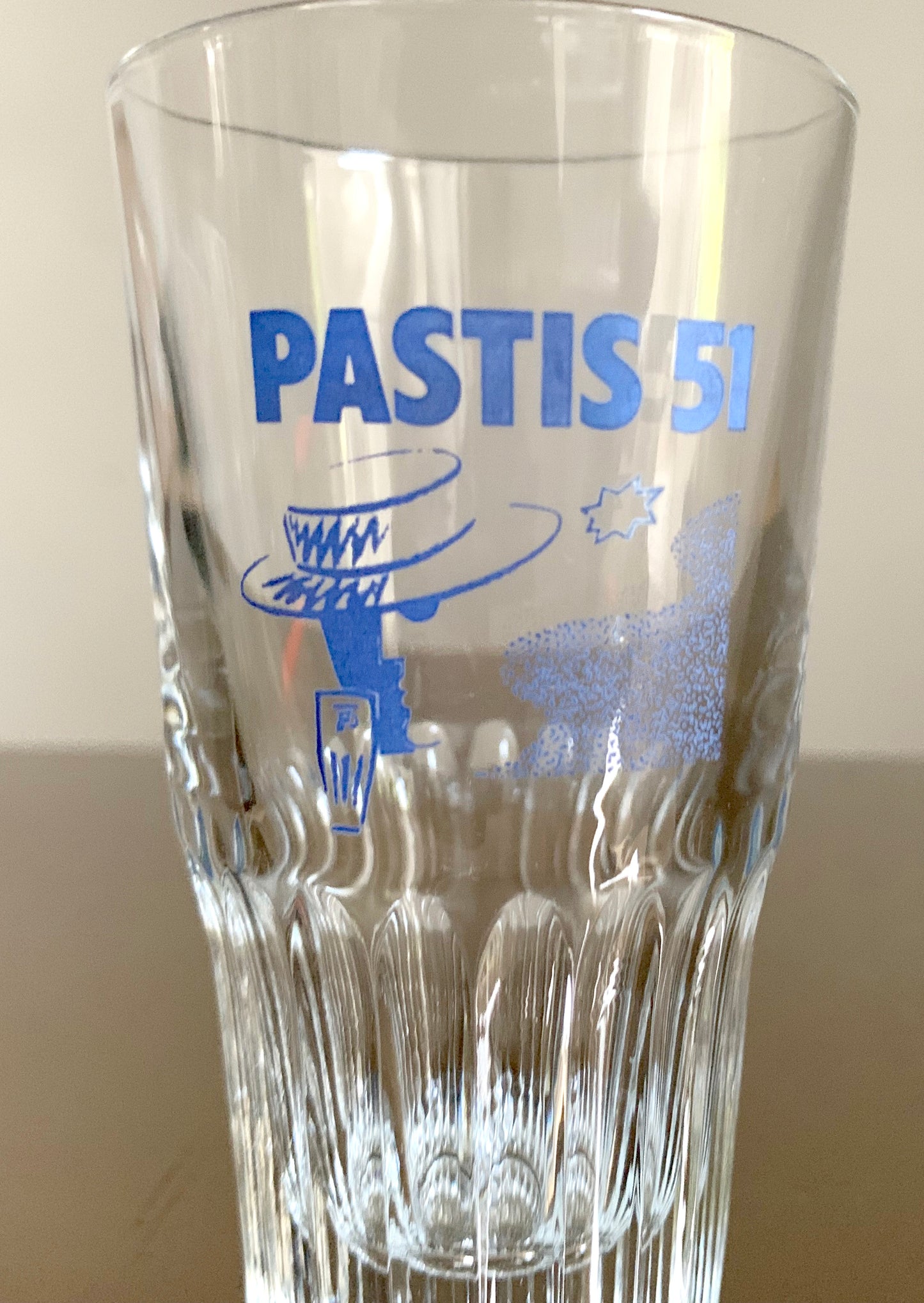 3 x Mixed Vintage French Pastis 51 Glasses / Tumblers