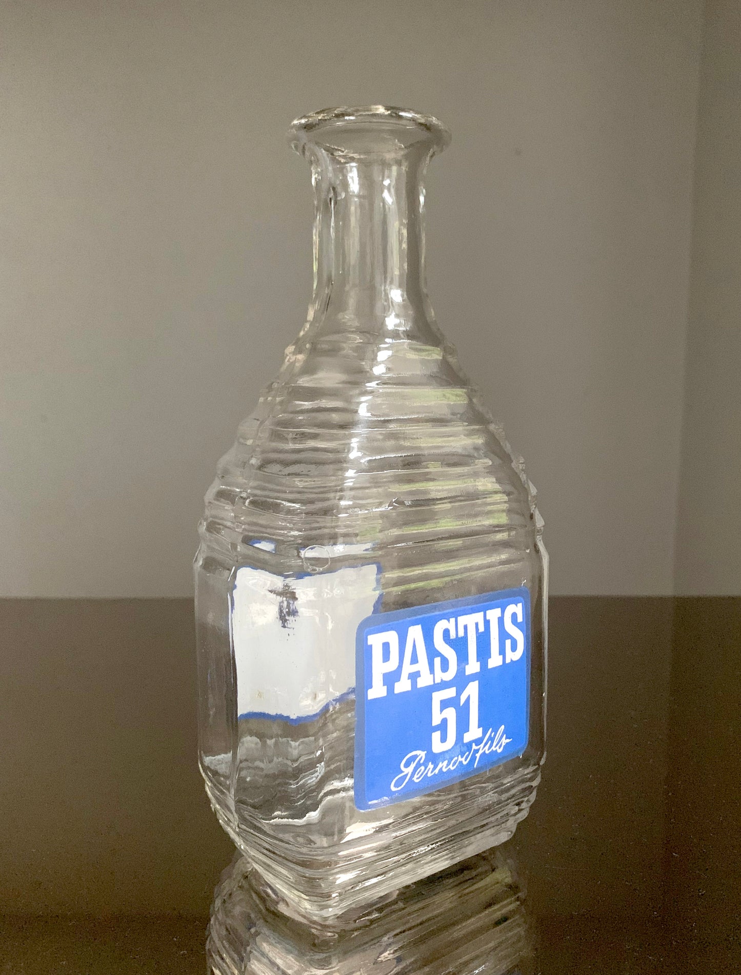 Vintage French Pastis 51 Pernodfils Water Bottle / Decanter / Carafe