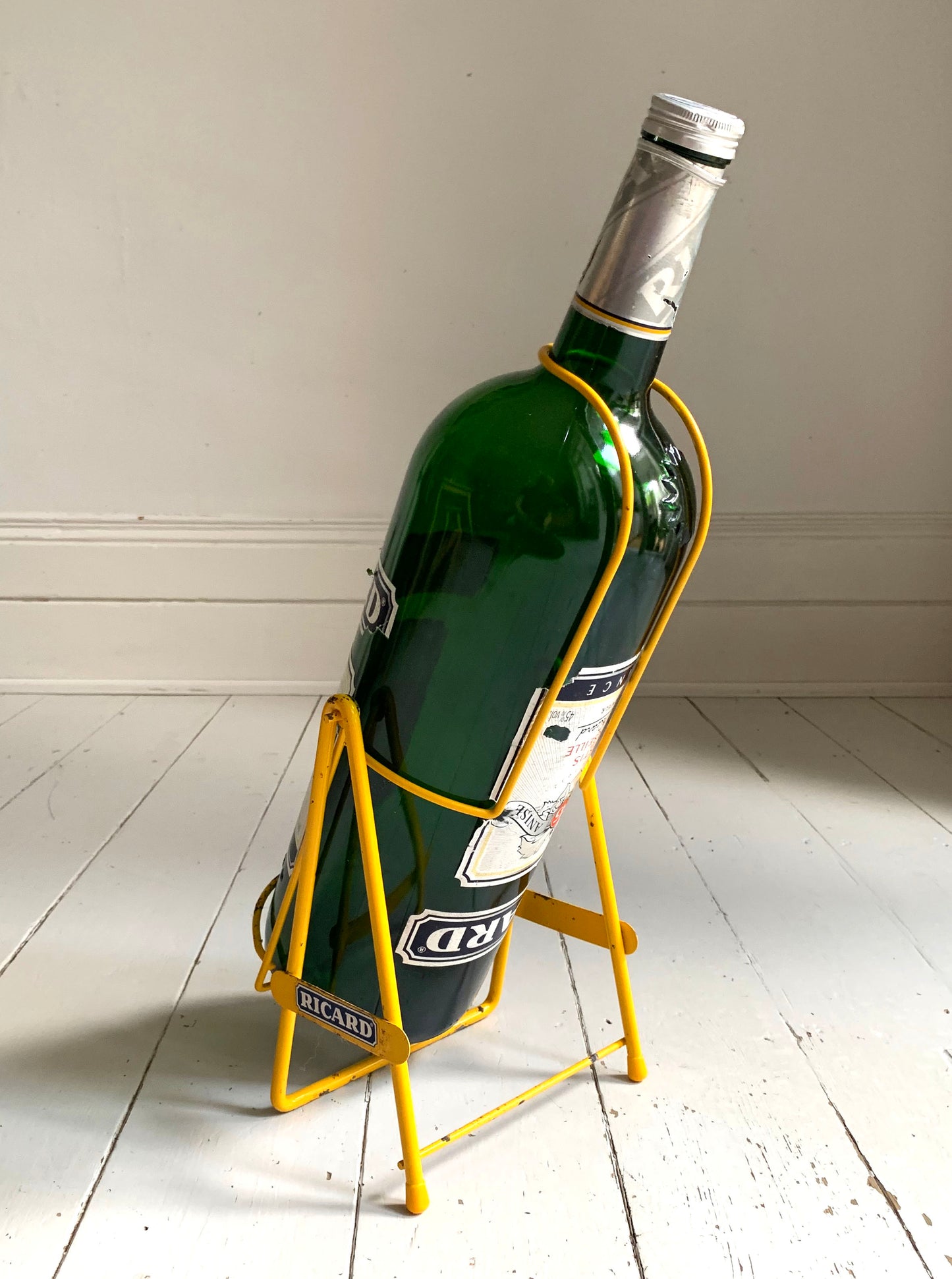 Vintage French Ricard 450cl Bottle On Swinging Pourer Stand, 49cm Promotional