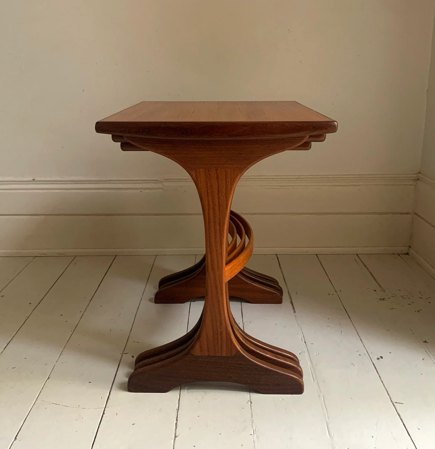 Vintage 1960s Teak GPlan Fresco Nest of Tables, Rectangular