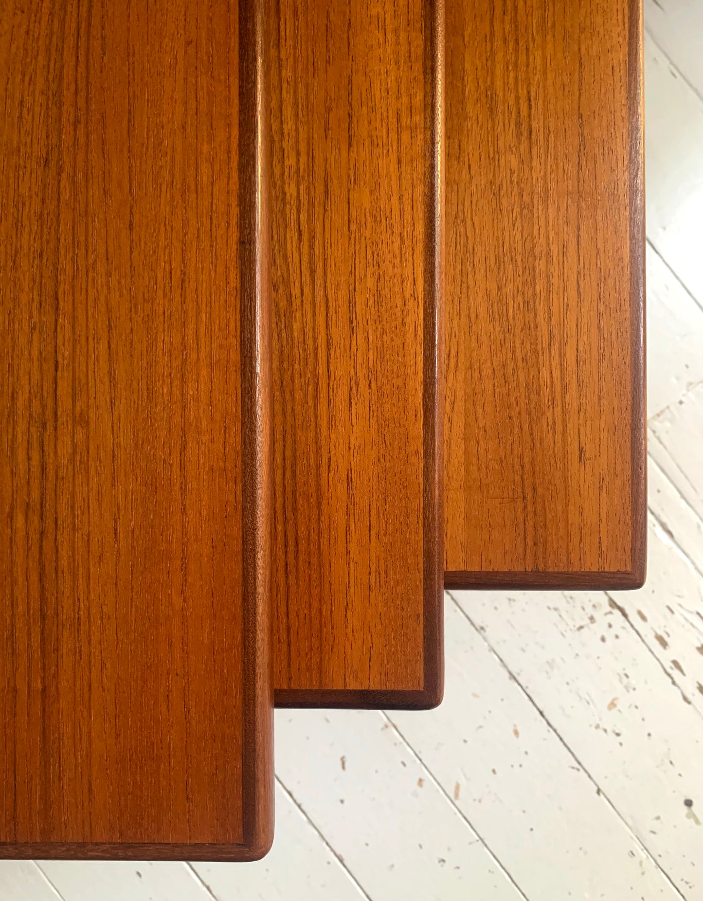 Vintage 1960s Teak GPlan Fresco Nest of Tables, Rectangular