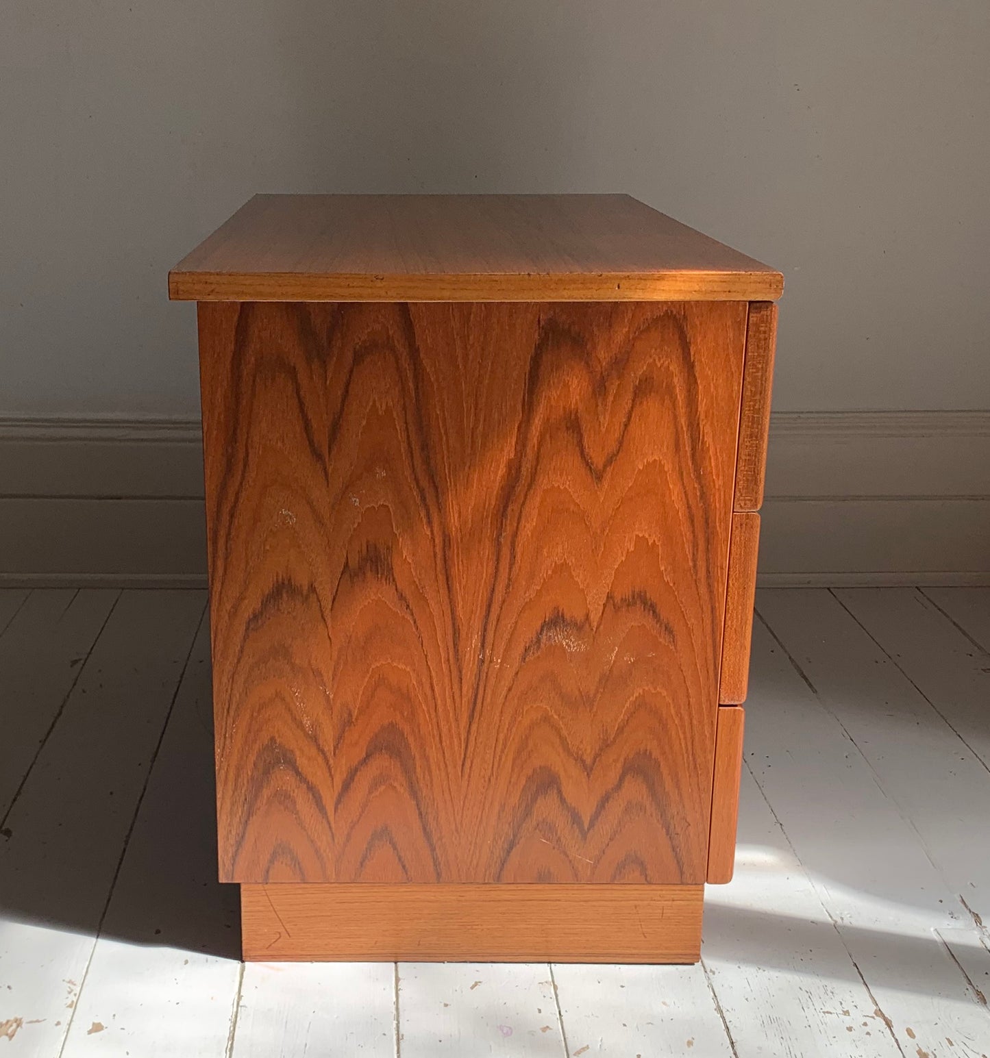 Vintage G Plan 'Albany' Teak Chest of Drawers, Low Boy, Three Drawers