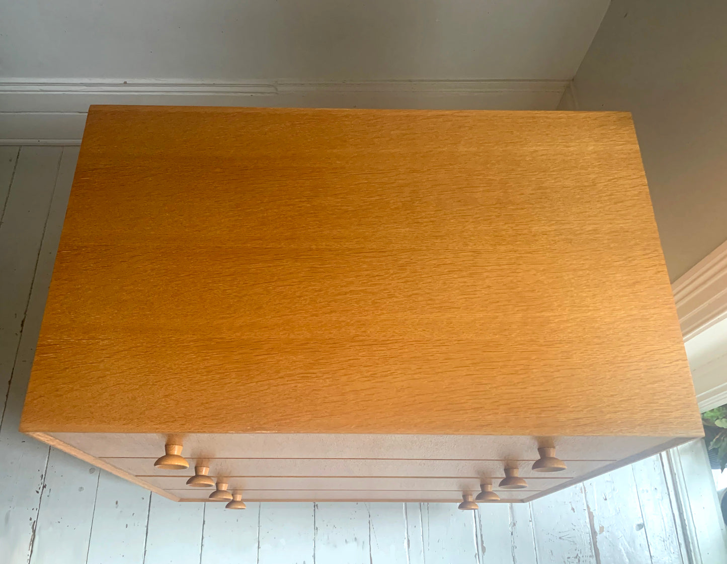 Mid Century Teak Four Drawer Chest of Drawers by Meredew Furniture