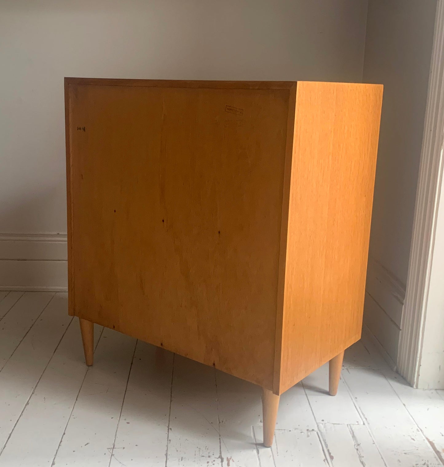Mid Century Teak Four Drawer Chest of Drawers by Meredew Furniture