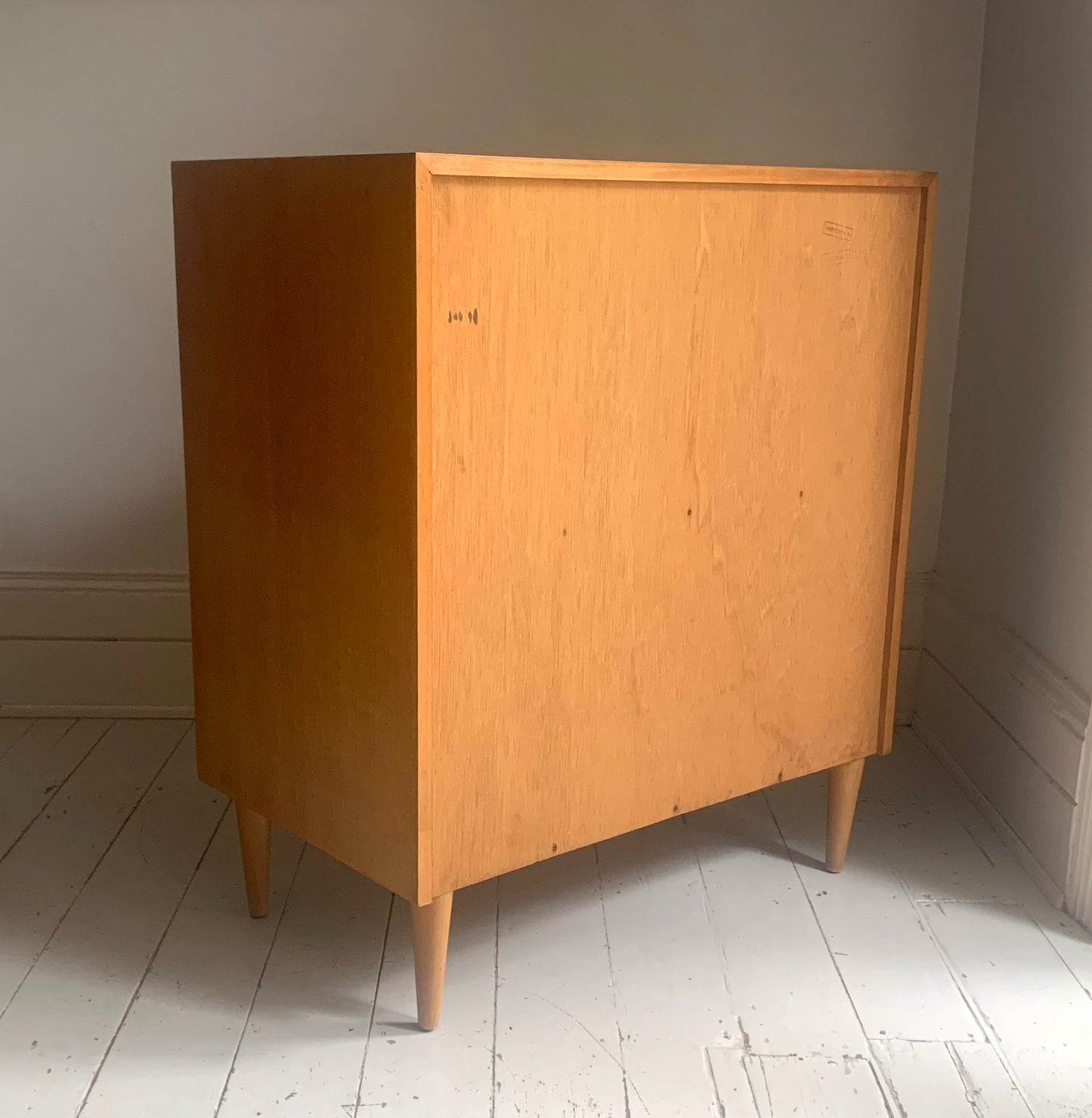 Mid Century Teak Four Drawer Chest of Drawers by Meredew Furniture