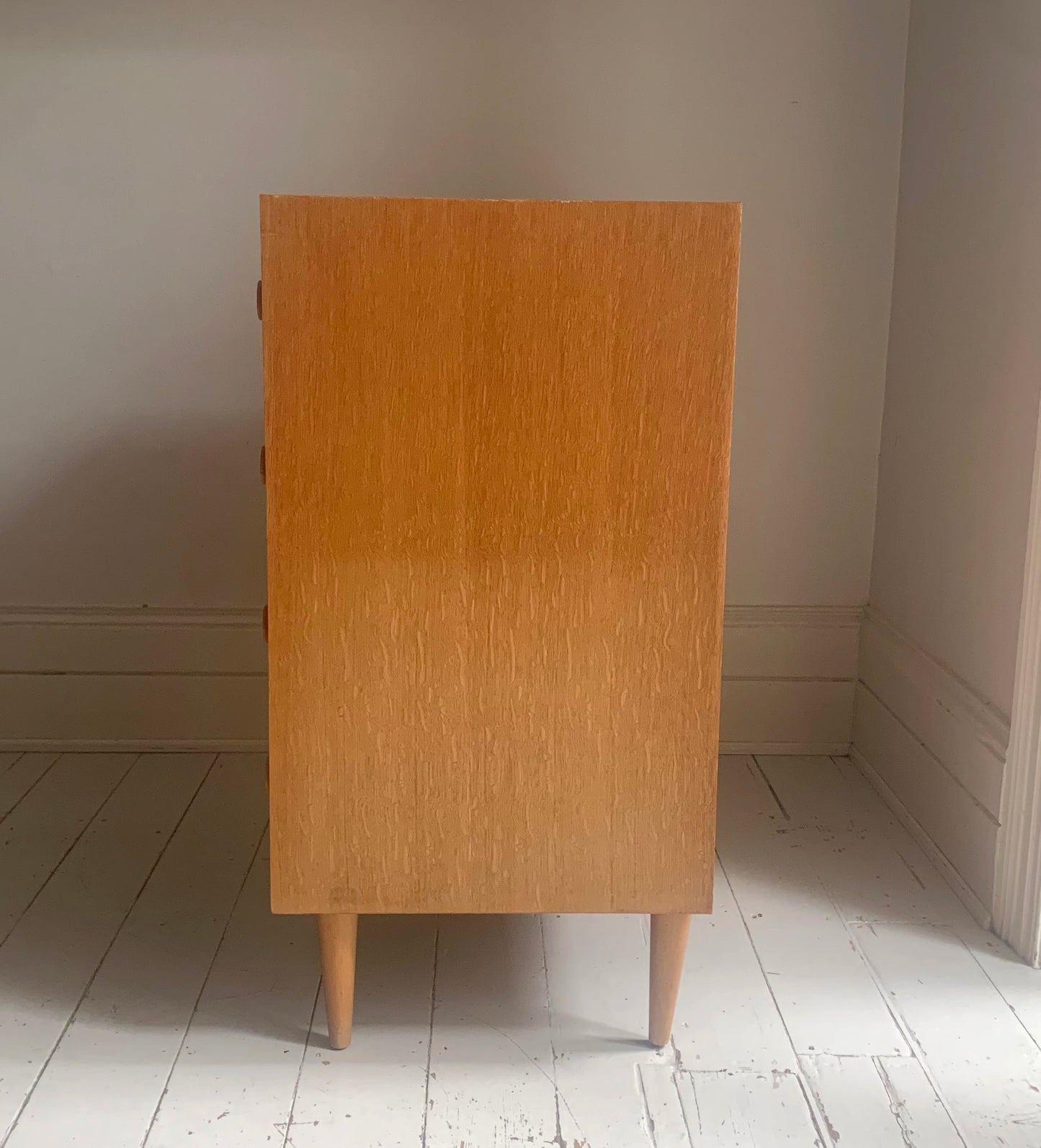 Mid Century Teak Four Drawer Chest of Drawers by Meredew Furniture