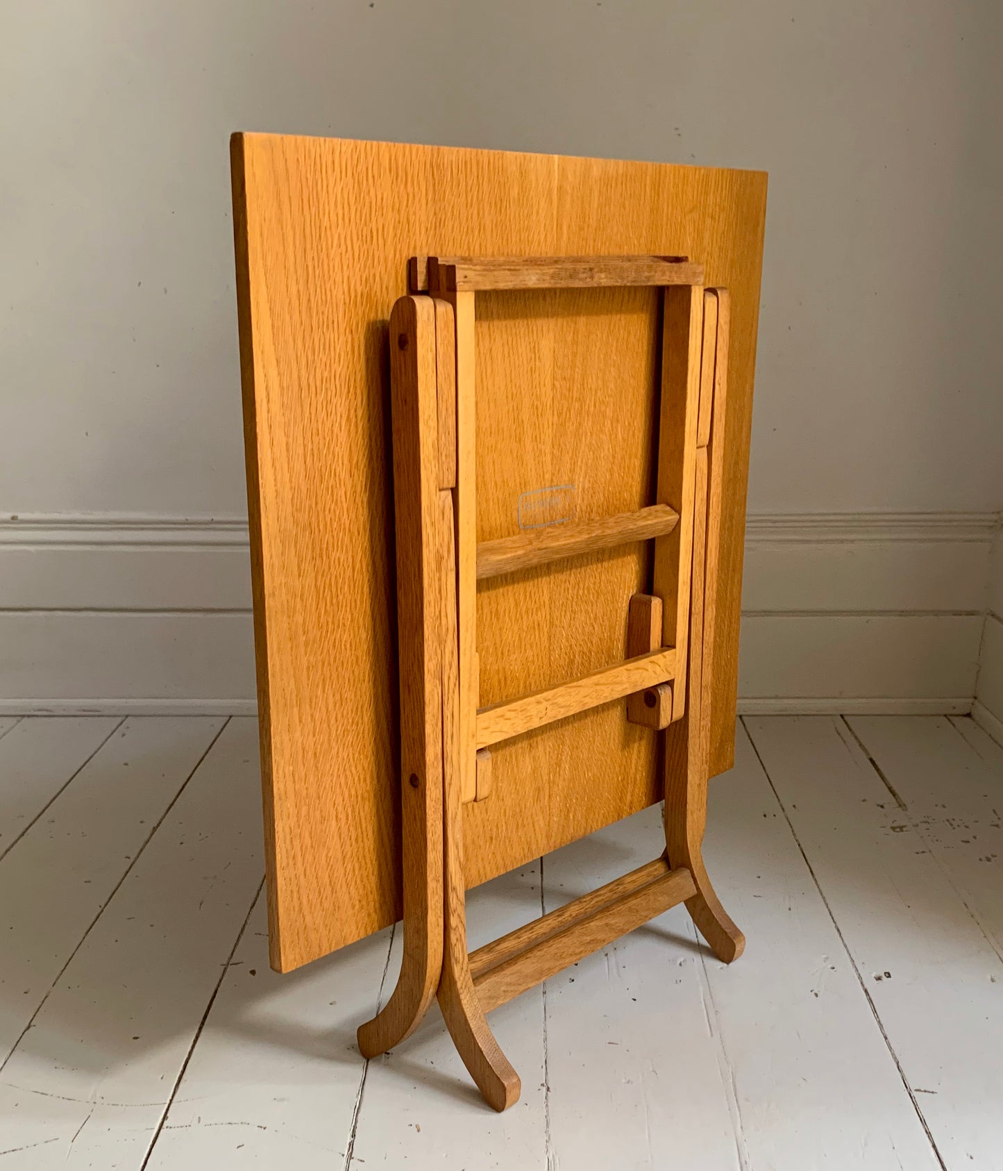 Vintage Mid Century Meredew Folding Small Side / Occasional Table