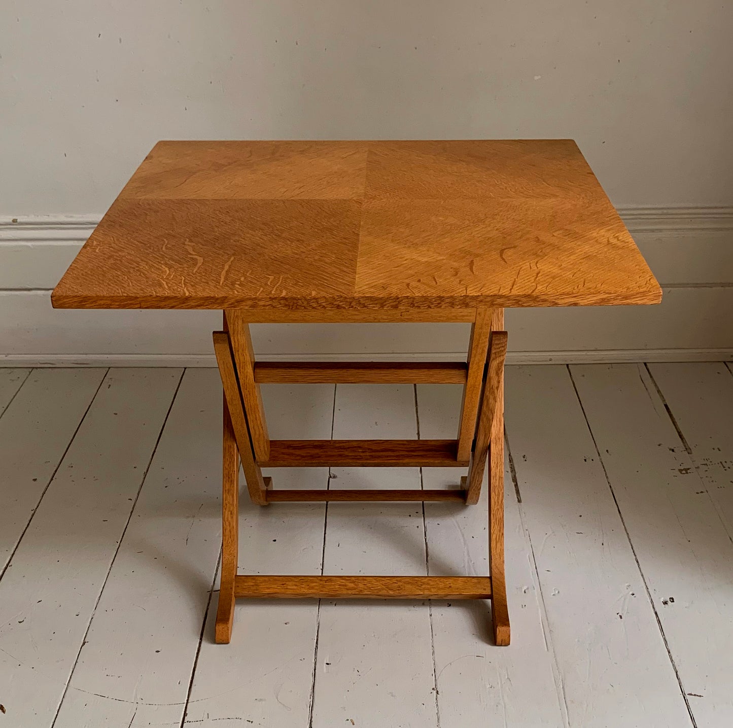 Vintage Mid Century Meredew Folding Small Side / Occasional Table