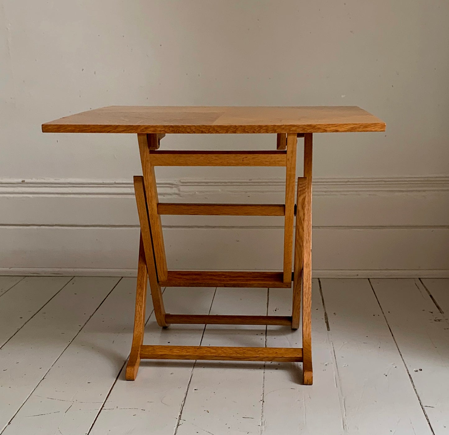 Vintage Mid Century Meredew Folding Small Side / Occasional Table
