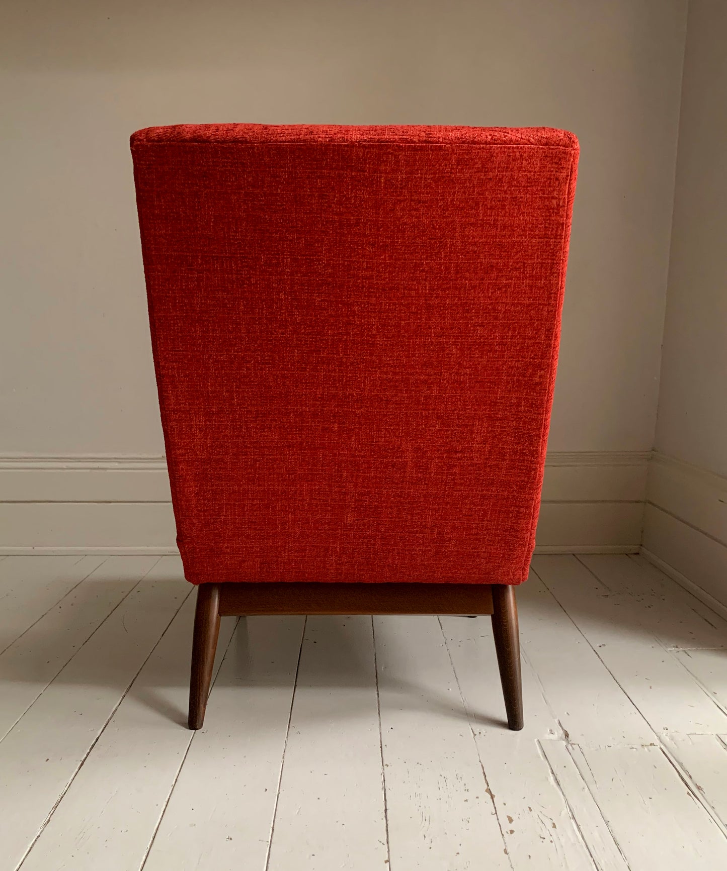 Parker Knoll Andante P.K.945/7 Cocktail Chair in Rich Red Fabric