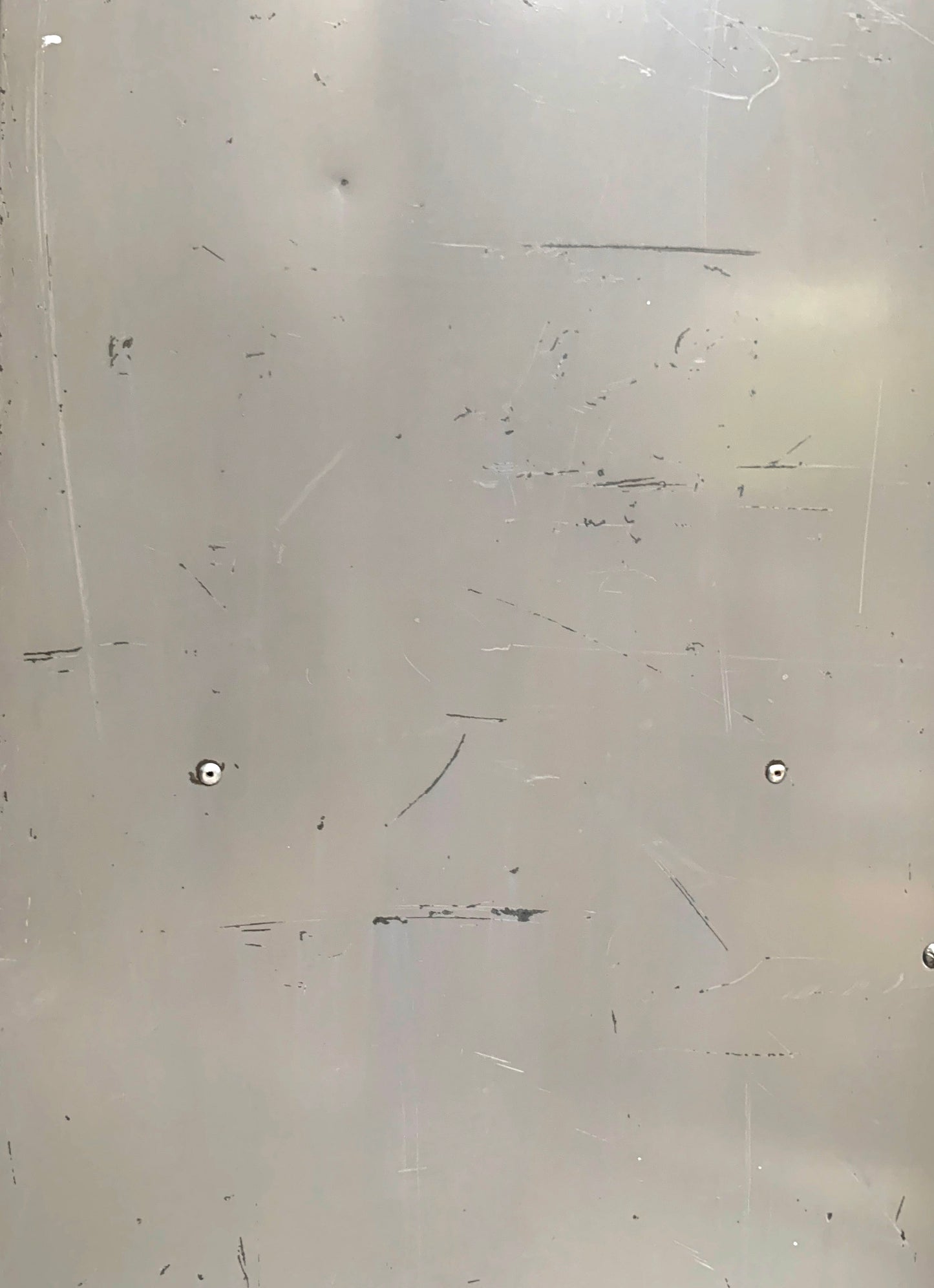 Vintage Tall Grey Metal Locker / Filing Cabinet with Four Shelves