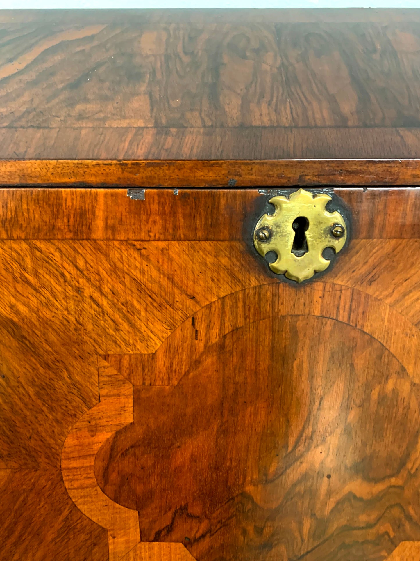 Stunning William & Mary Bureau Secretaire with Barley Twist Legs