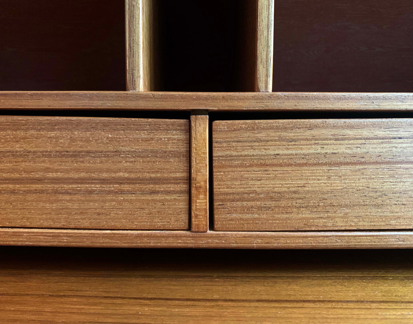 Stunning Mid Century Teak Roll Top Bureau / Writing Desk by Egon Ostergaard