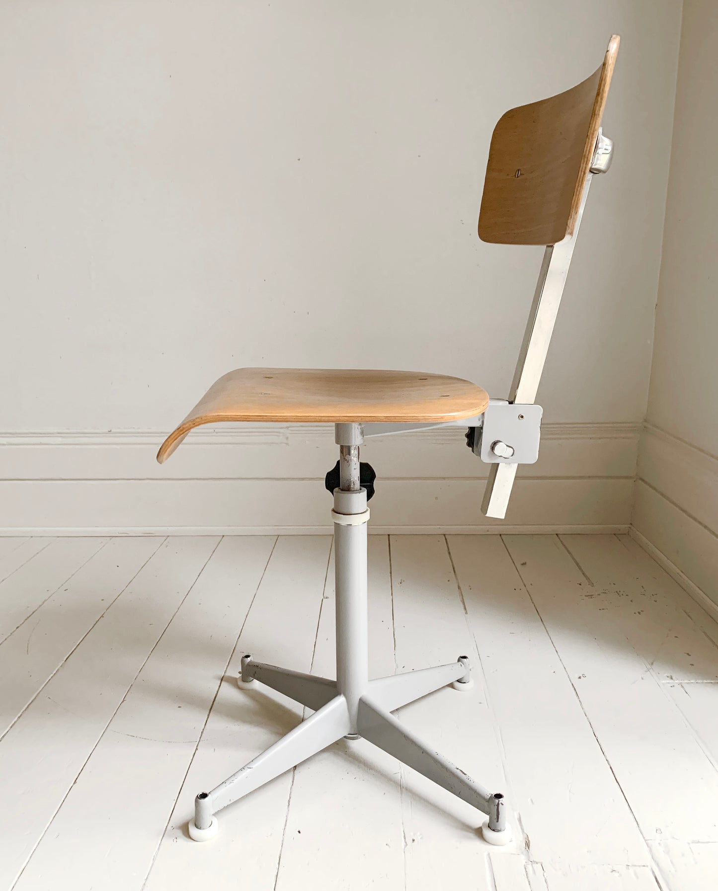 Vintage Architect /  drawing office chair with adjustable height, 1980s, VGC #1