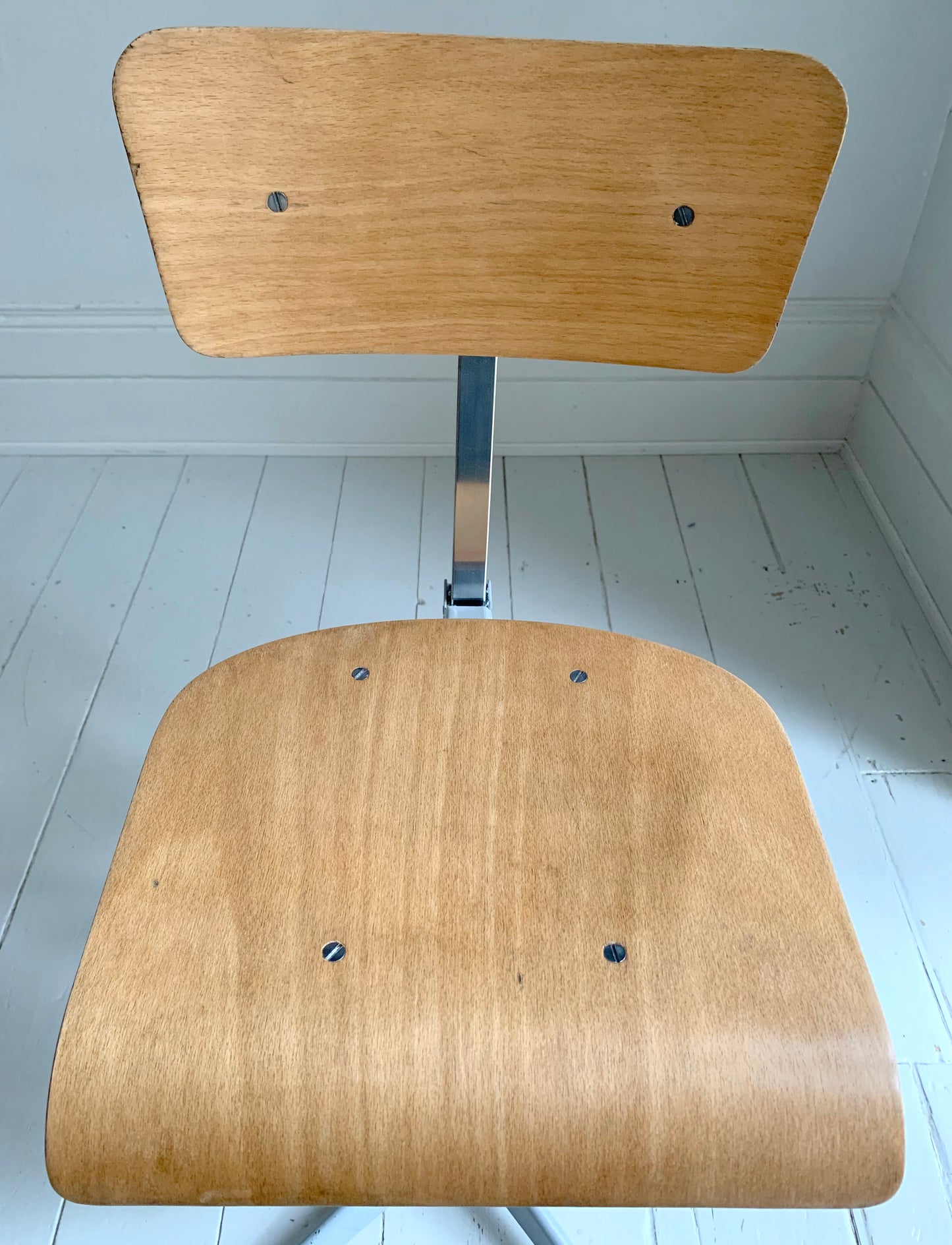 Vintage Architect /  drawing office chair with adjustable height, 1980s, VGC #1