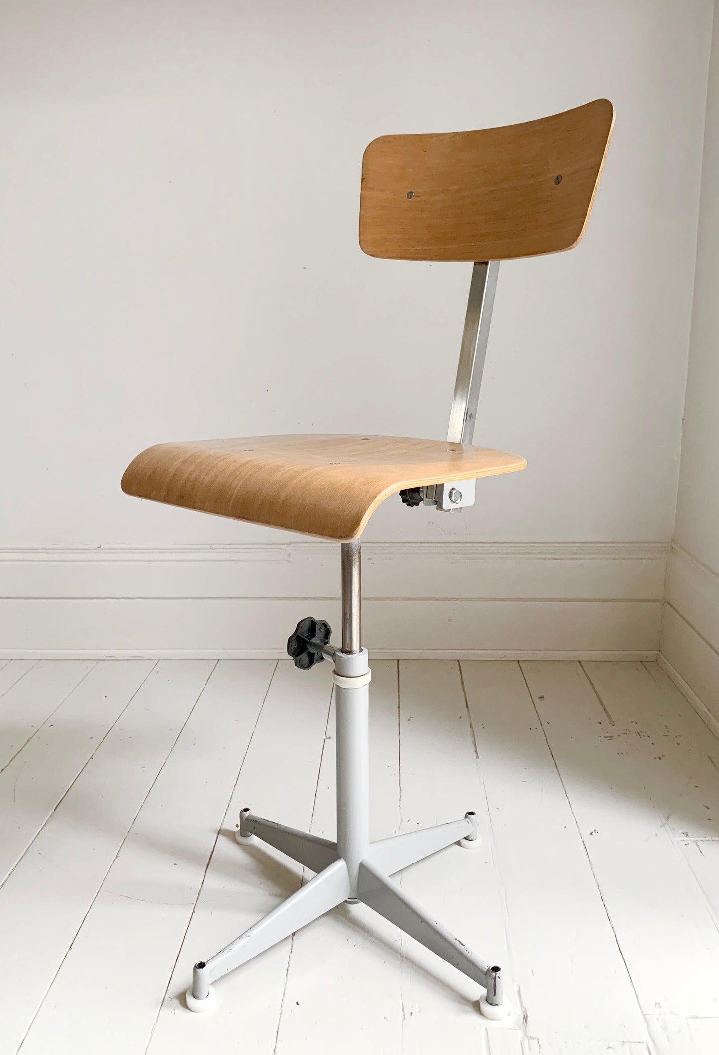 Vintage Architect /  drawing office chair with adjustable height, 1980s, VGC #1