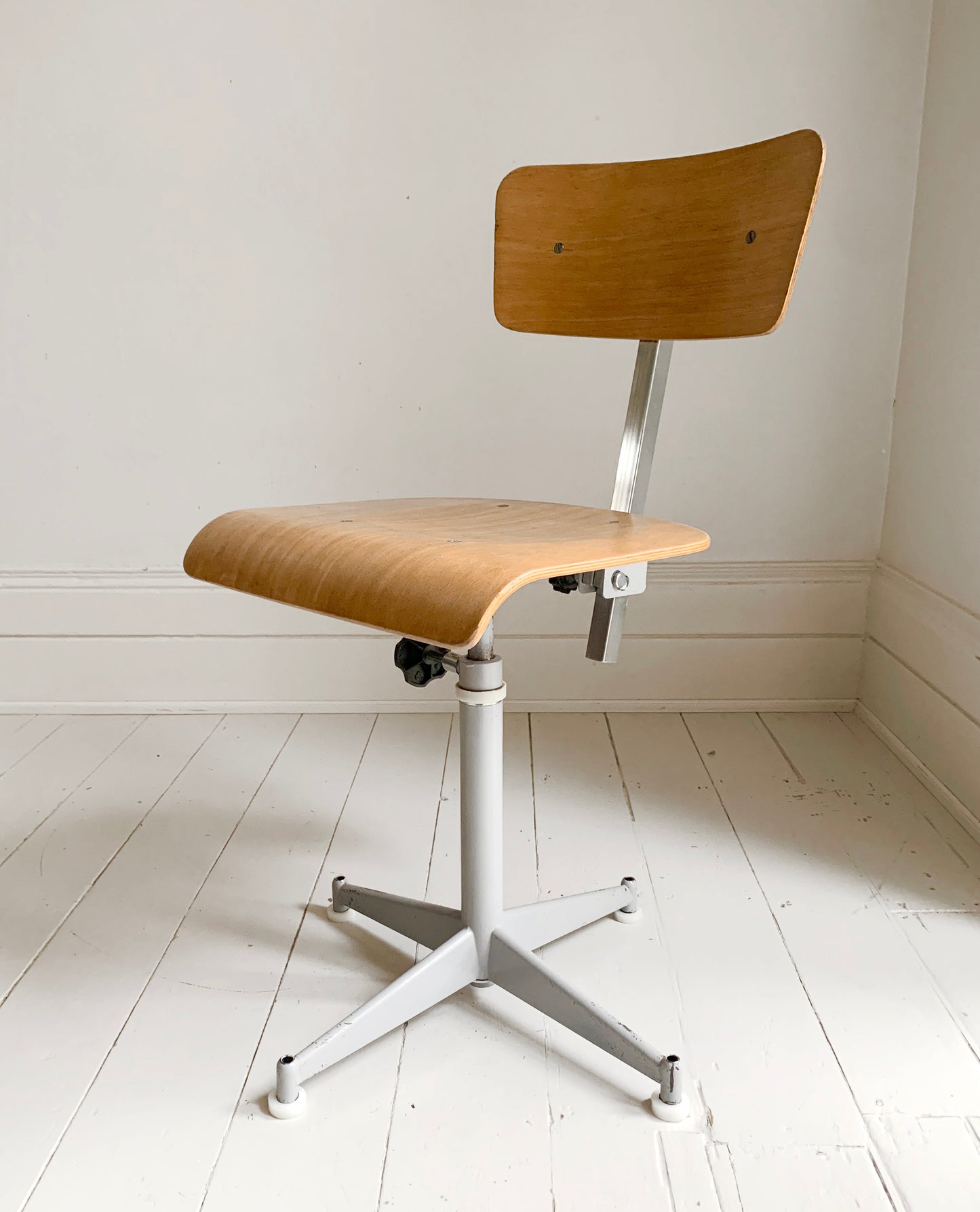Vintage Architect /  drawing office chair with adjustable height, 1980s, VGC #1