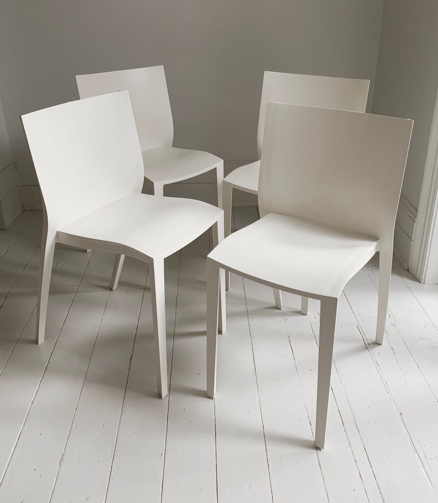 4 x Philippe Starck 'Slick-Slick' Chairs For XO / Stacking Chairs / Excellent Condition / 1990's