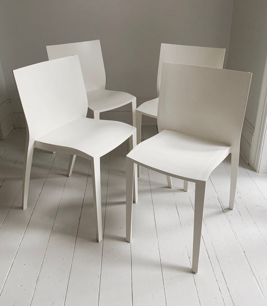 4 x Philippe Starck 'Slick-Slick' Chairs For XO / Stacking Chairs / Excellent Condition / 1990's