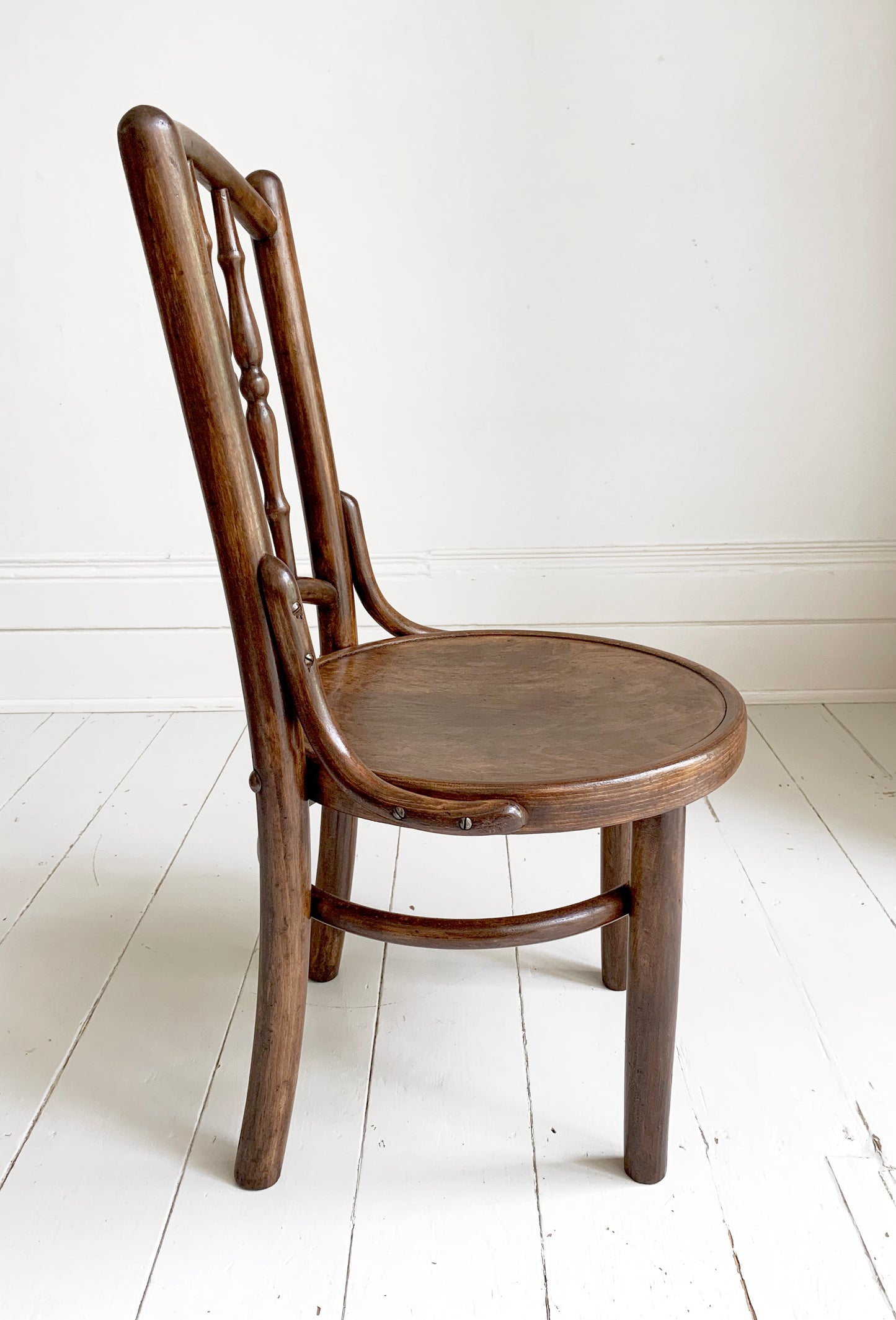 Antique Child's / Small Bentwood Bistro Chair, Thonet Style / Café Chair