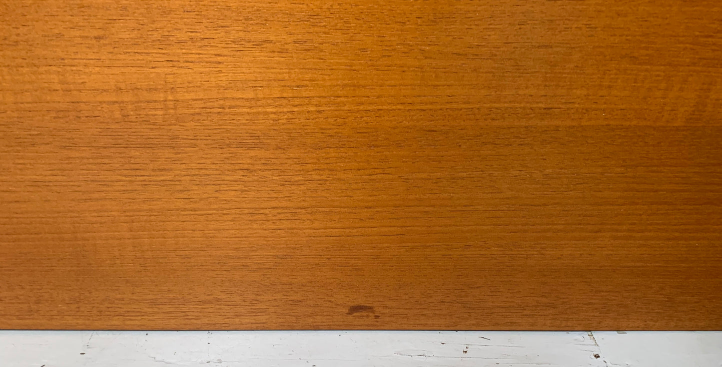 Mid Century Teak Beaver & Tapley 33 Wall Mounted Two-Door Cabinet